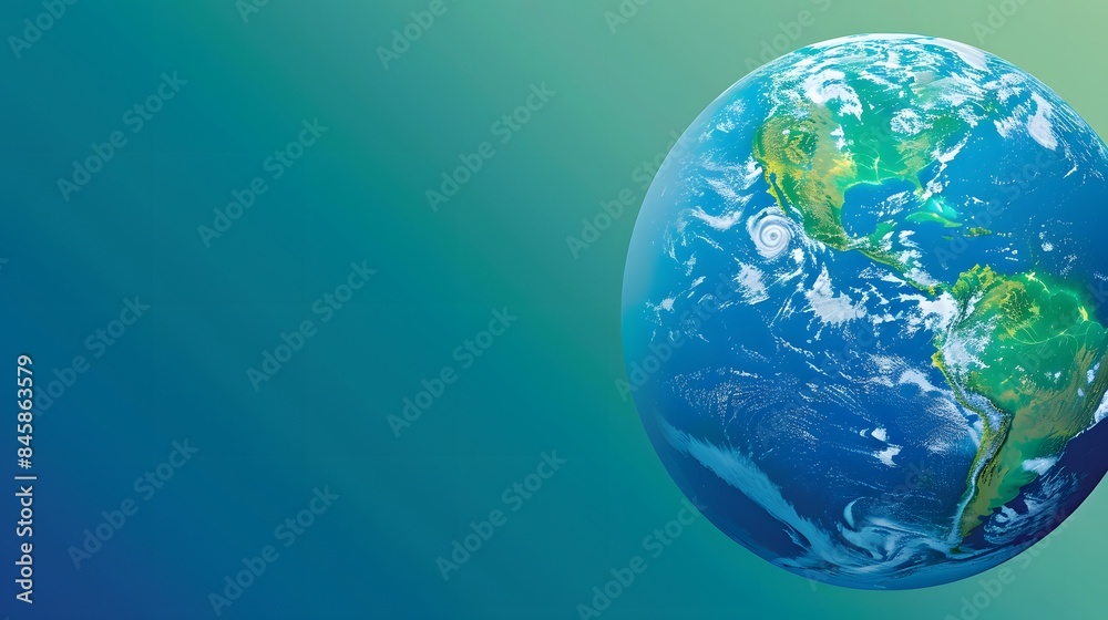 Earth day concept on white background, World environment day Earth day concept on white background, World environment day