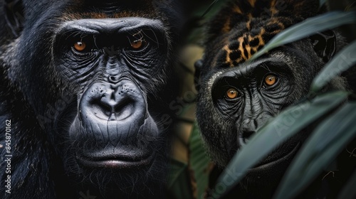 Wild monkeys and gorillas taken from their natural habitats © AkuAku