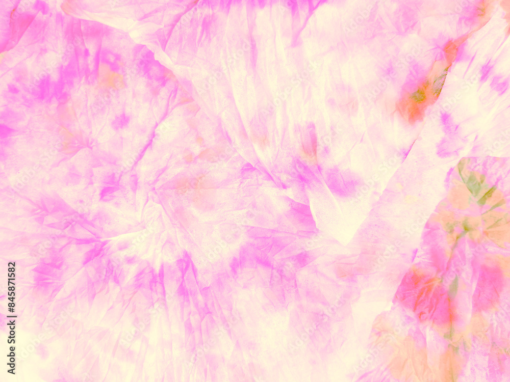 Rose Gold Dye Background. Acryl Stroke. Yellow Rose Gold Dye Background. Acryl Stroke. Yellow
