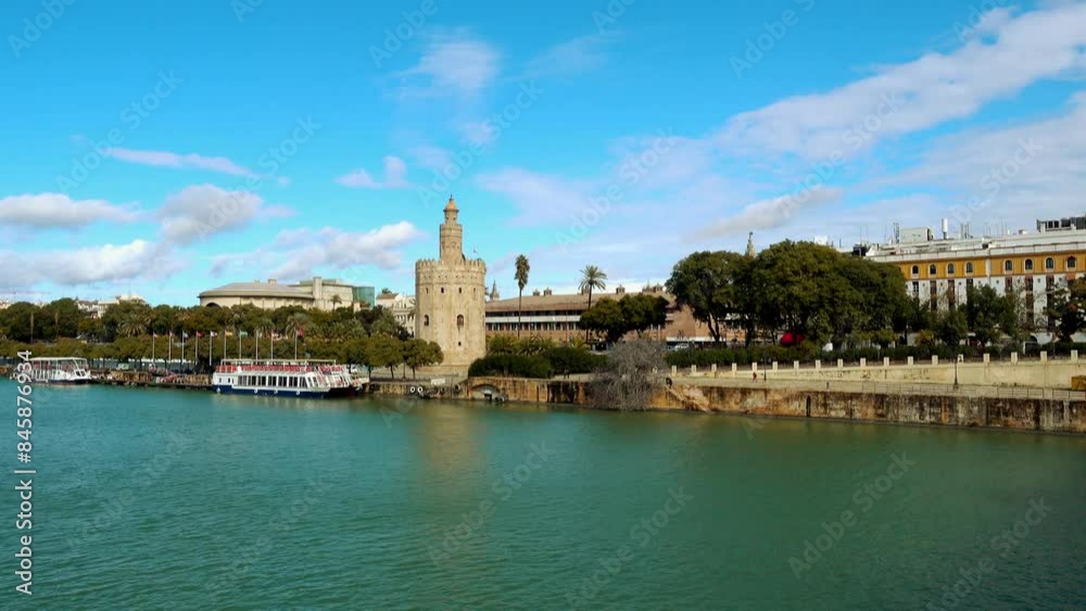 Torre del Oro (Tower of Gold) in Seville, Spain Torre del Oro (Tower of Gold) in Seville, Spain