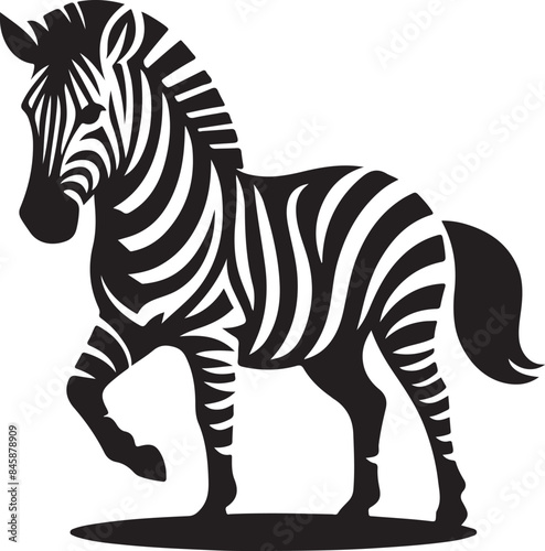 Zebra Vector illustration