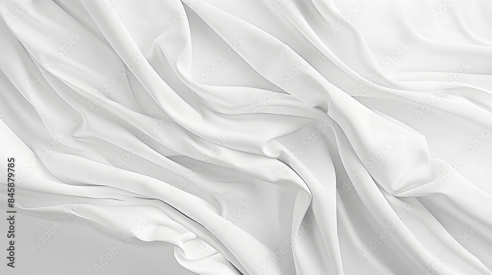 Obraz premium White abstract texture background. AI Generated