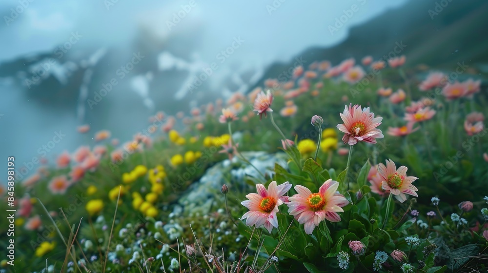 Flowers of stunning beauty at high altitudes Flowers of stunning beauty at high altitudes