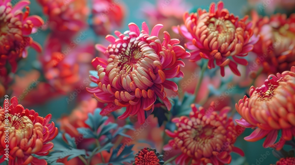 Chrysanthemums are known as tropical flowers