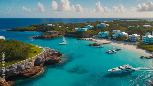 beautiful Bermuda nature,travel background