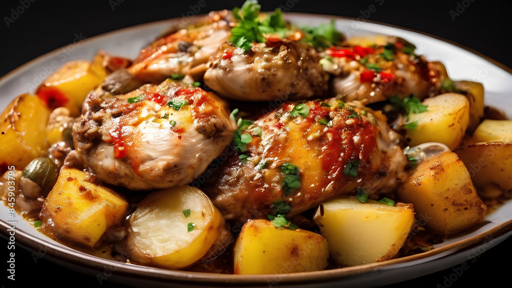 Classic Chicken & Potato Curry 