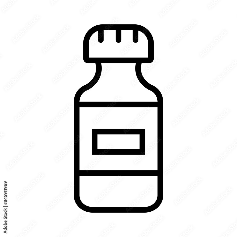 Cough Syrup Icon Perfect for Healthcare and Medicine Themes Cough Syrup Icon Perfect for Healthcare and Medicine Themes