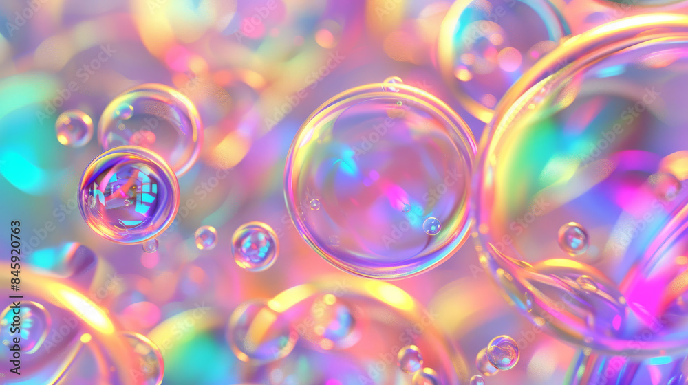 Softly glowing bubbles in pastel colors create a soothing, dreamy ambiance with a hint of fantasy and magical wonder. Softly glowing bubbles in pastel colors create a soothing, dreamy ambiance with a hint of fantasy and magical wonder.