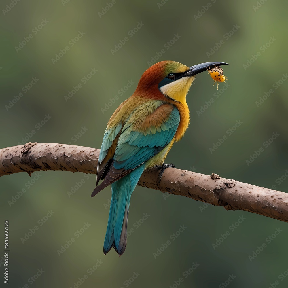 Obraz premium Bee-eater bird in thailand 