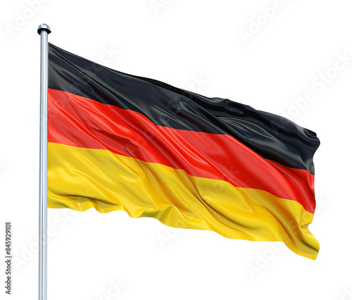 Germany flag isolated on transparent background