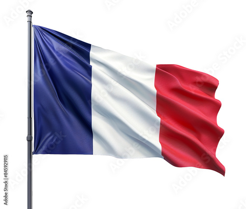 Free Download France flag isolated on transparent background - GFXLoad