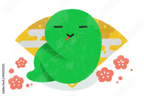 かわいいいやし系の蛇