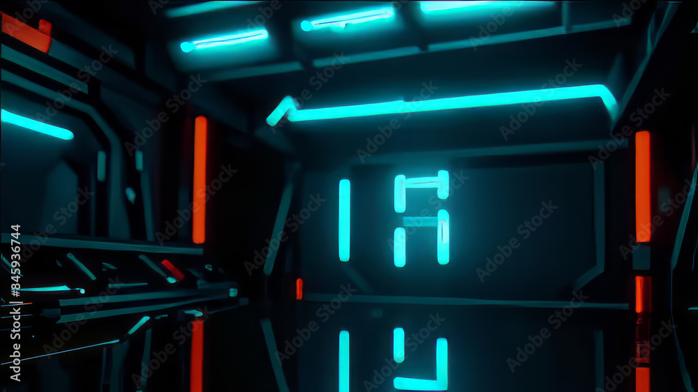 abstract neon dark background, background for computer design, digital background,