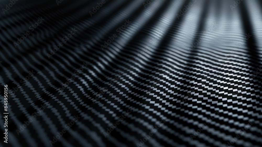 Close-up view of a black and white checkered cloth with a textured pattern Close-up view of a black and white checkered cloth with a textured pattern