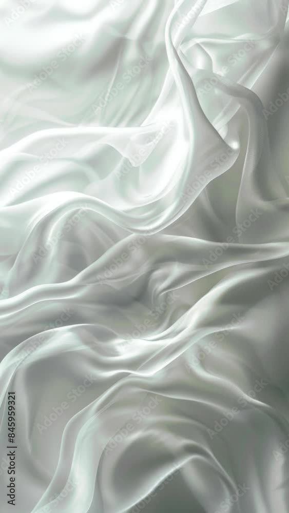 White fabric with a very large amount of folds animation
White fabric with a very large amount of folds animation