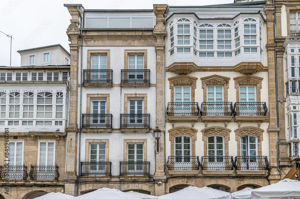 Architecture in Lugo, Galicia, Spain