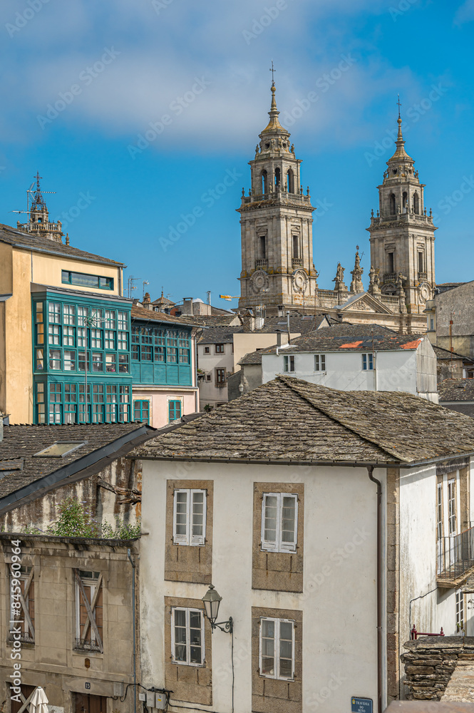 Fototapeta premium Architecture in Lugo, Galicia, Spain
