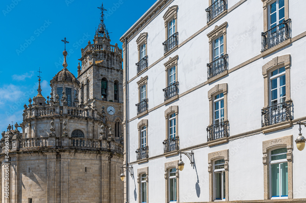 Fototapeta premium Cathedral of Lugo, Galicia, Spain