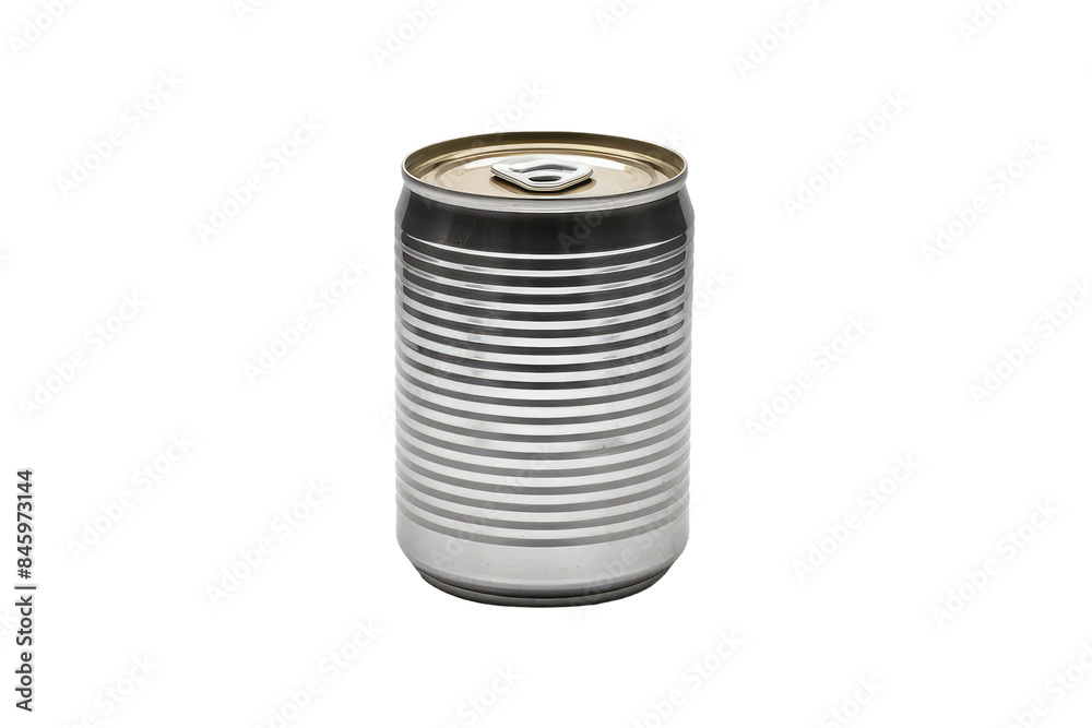 Isolated PNG Metal Can Container, GENERATIVE AI Isolated PNG Metal Can Container, GENERATIVE AI