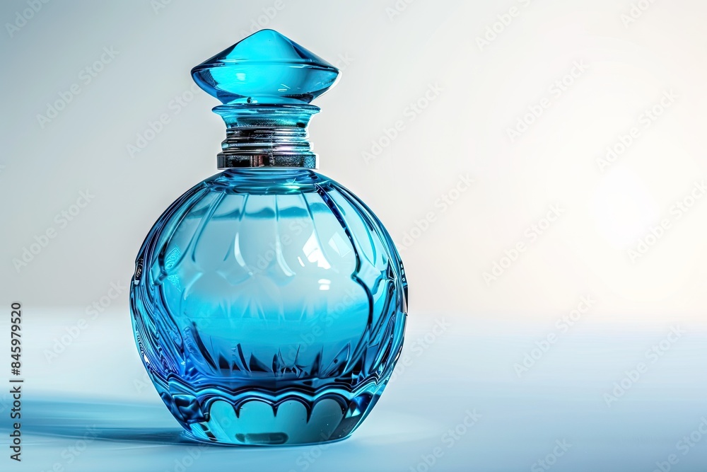 Unisex Aqua Blue Perfume Spray in Glass Bottle Unisex Aqua Blue Perfume Spray in Glass Bottle