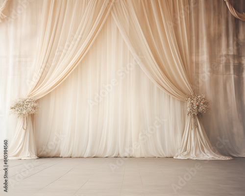 Wedding day background.