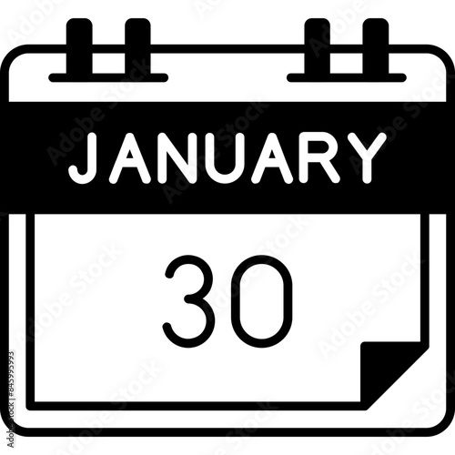 January 30 Icon