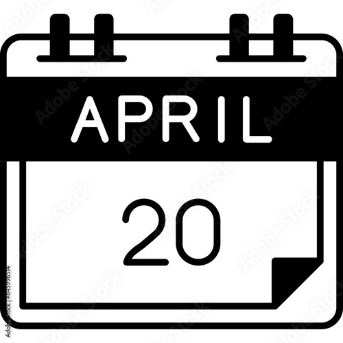 April 20 Icon