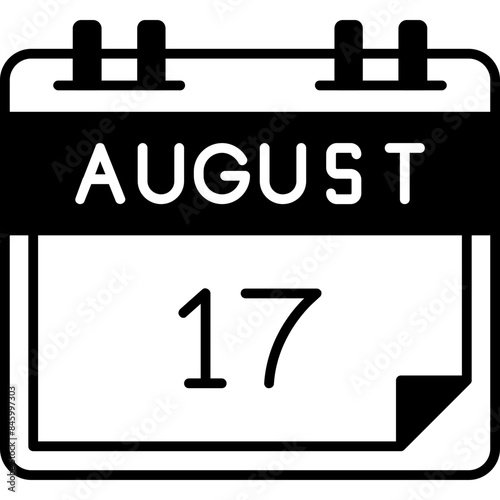 August 17 Icon