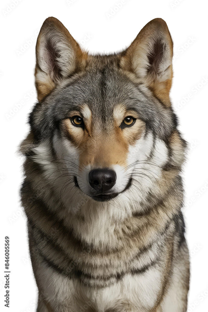 Isolated PNG Wolf Wildlife, GENERATIVE AI Isolated PNG Wolf Wildlife, GENERATIVE AI