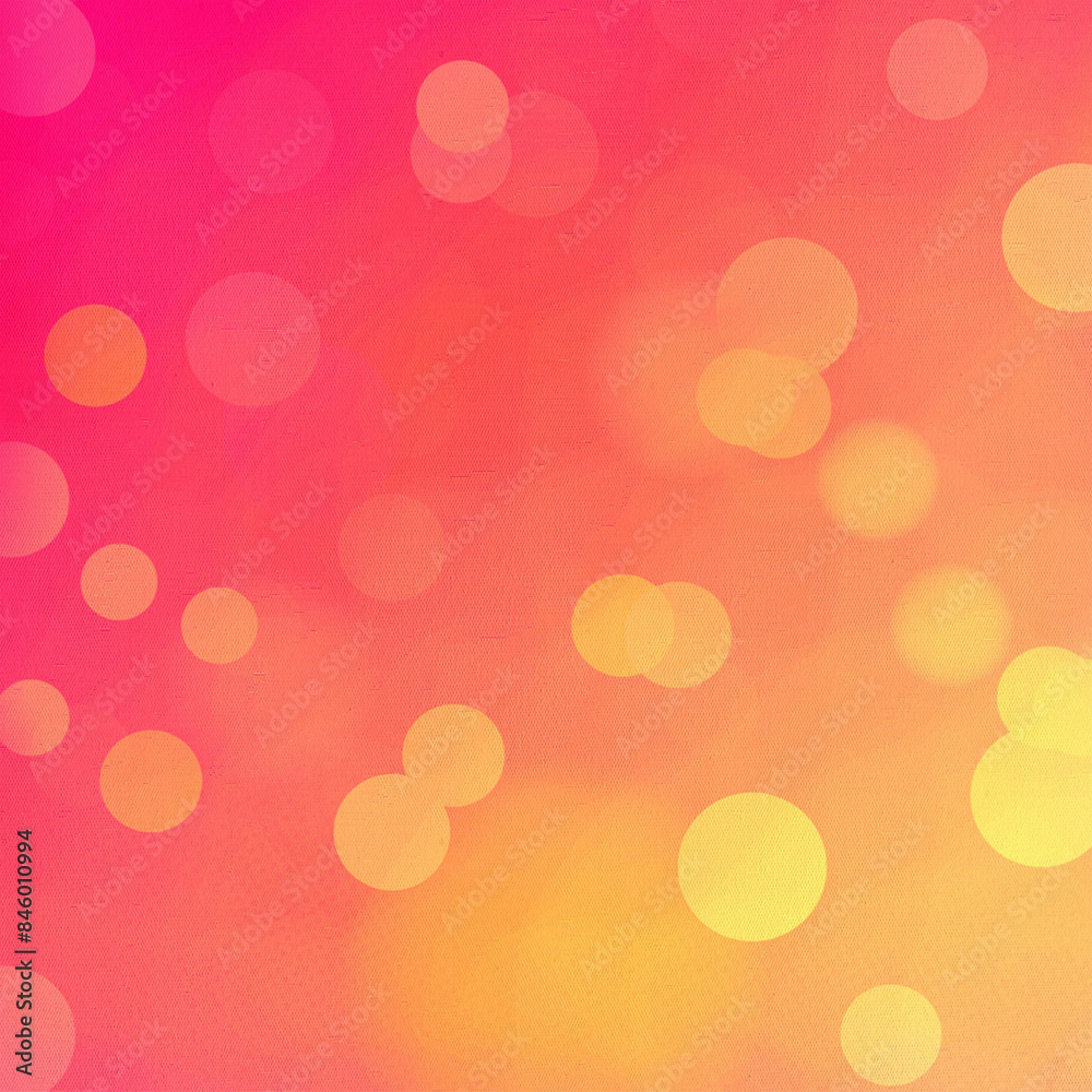 Pink bokeh square background for Banner, Poster, celebration, event and various design works