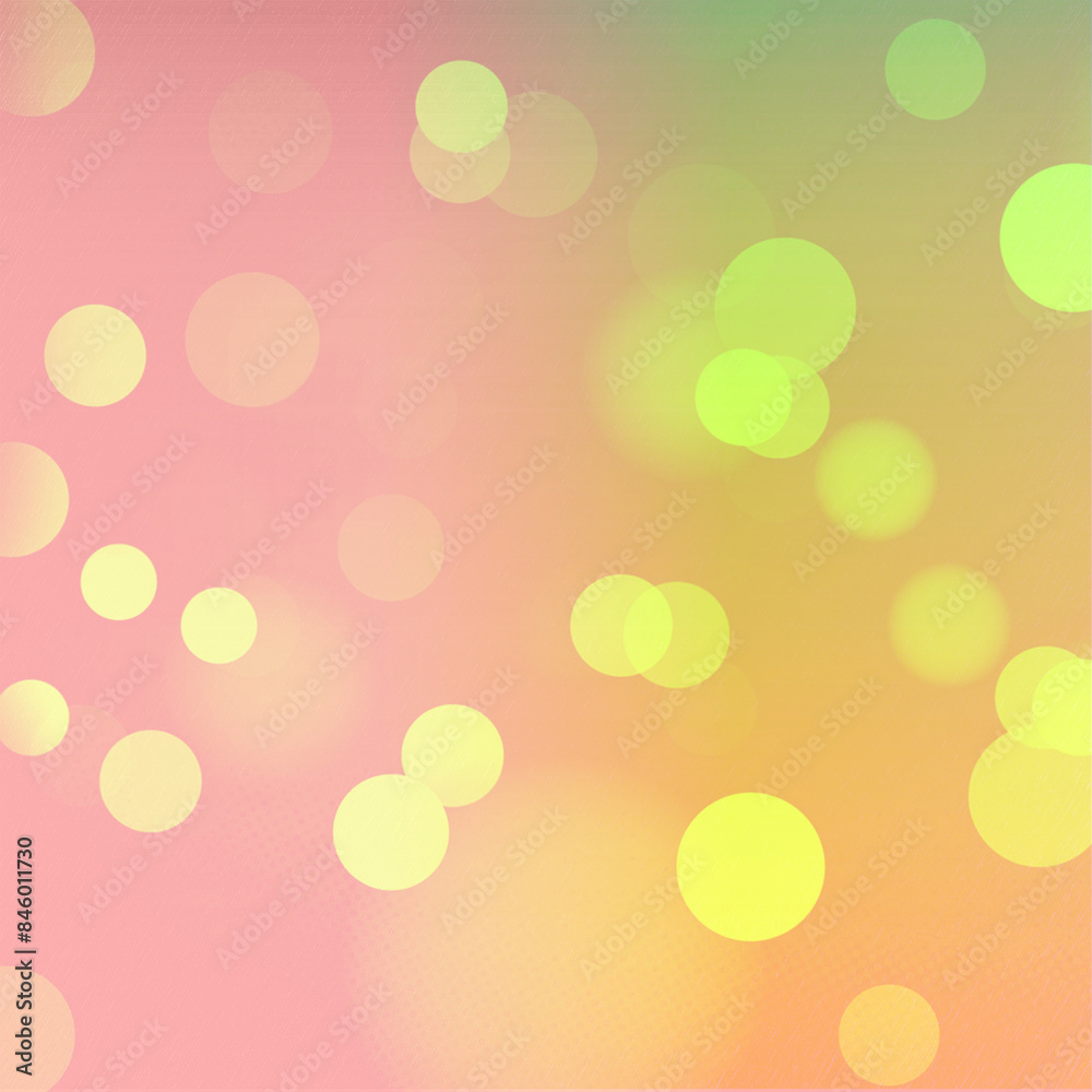 Orange bokeh square background for Banner, Poster, celebration, event and various design works Orange bokeh square background for Banner, Poster, celebration, event and various design works