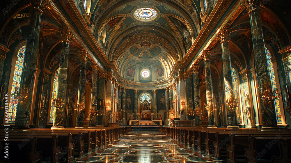 An ornate Italian chapel inspired bedroom-1 An ornate Italian chapel inspired bedroom-1