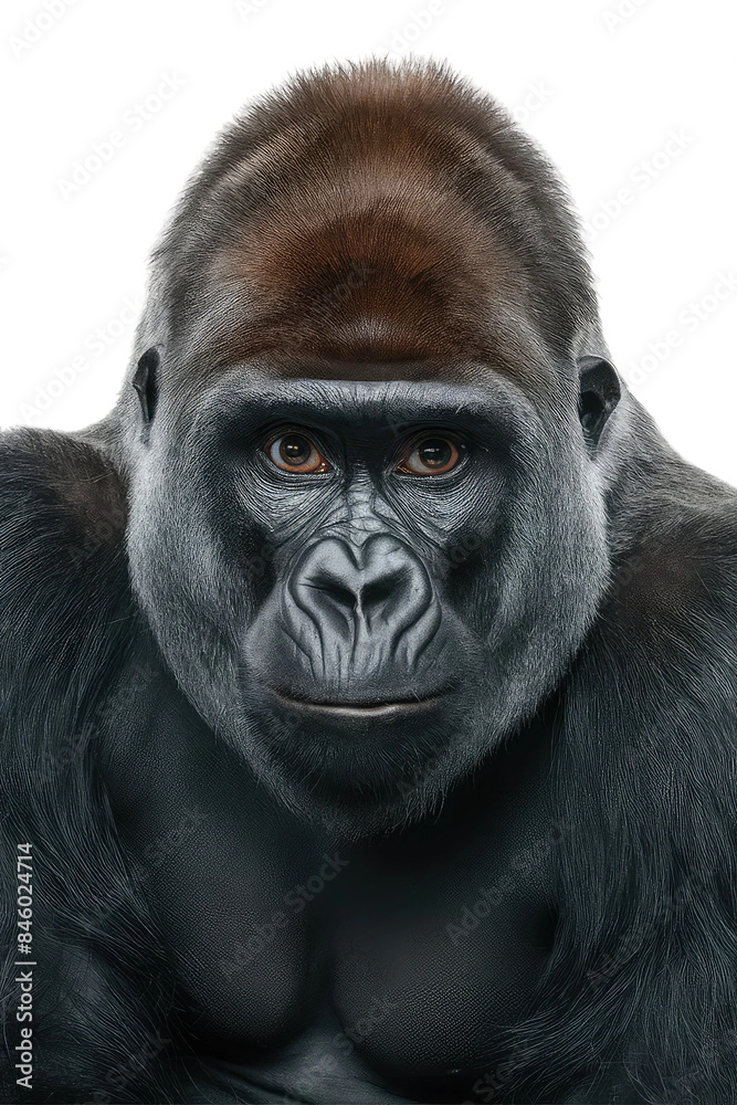 Isolated PNG Ape Wildlife, GENERATIVE AI Isolated PNG Ape Wildlife, GENERATIVE AI