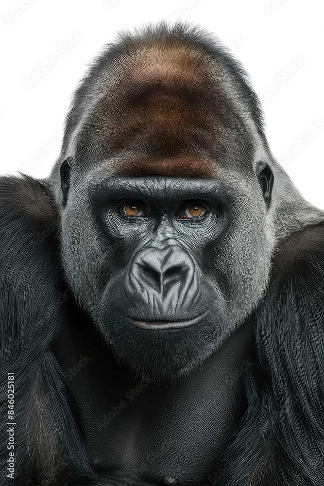 Isolated PNG Ape Wildlife, GENERATIVE AI Isolated PNG Ape Wildlife, GENERATIVE AI