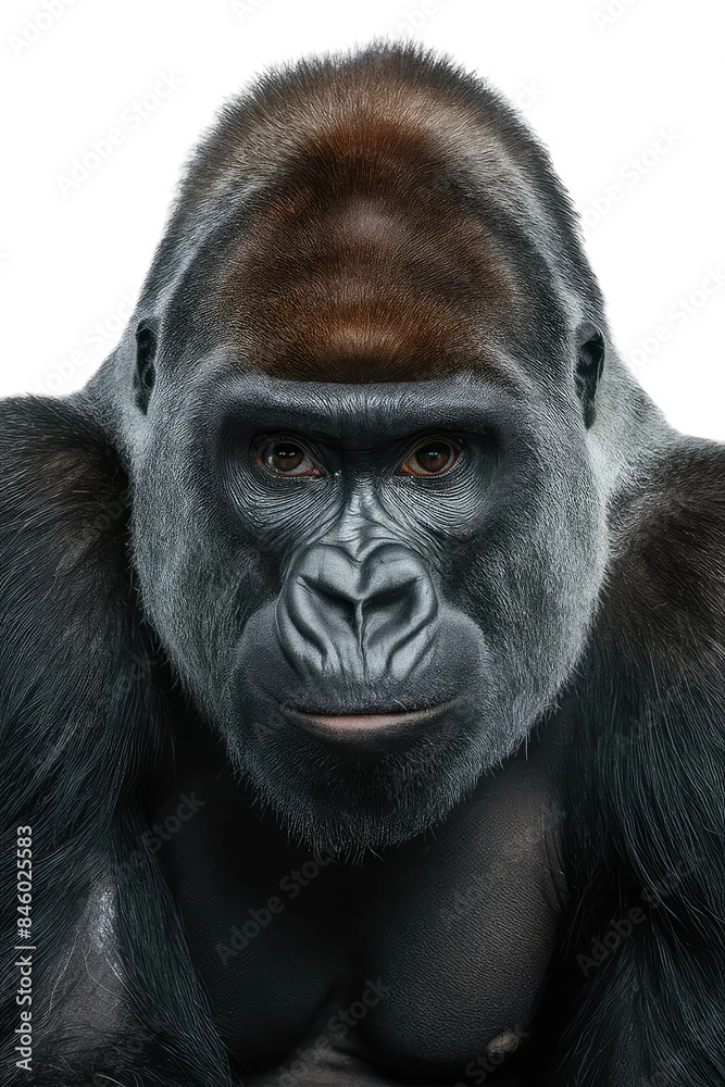 Isolated PNG Ape Wildlife, GENERATIVE AI Isolated PNG Ape Wildlife, GENERATIVE AI