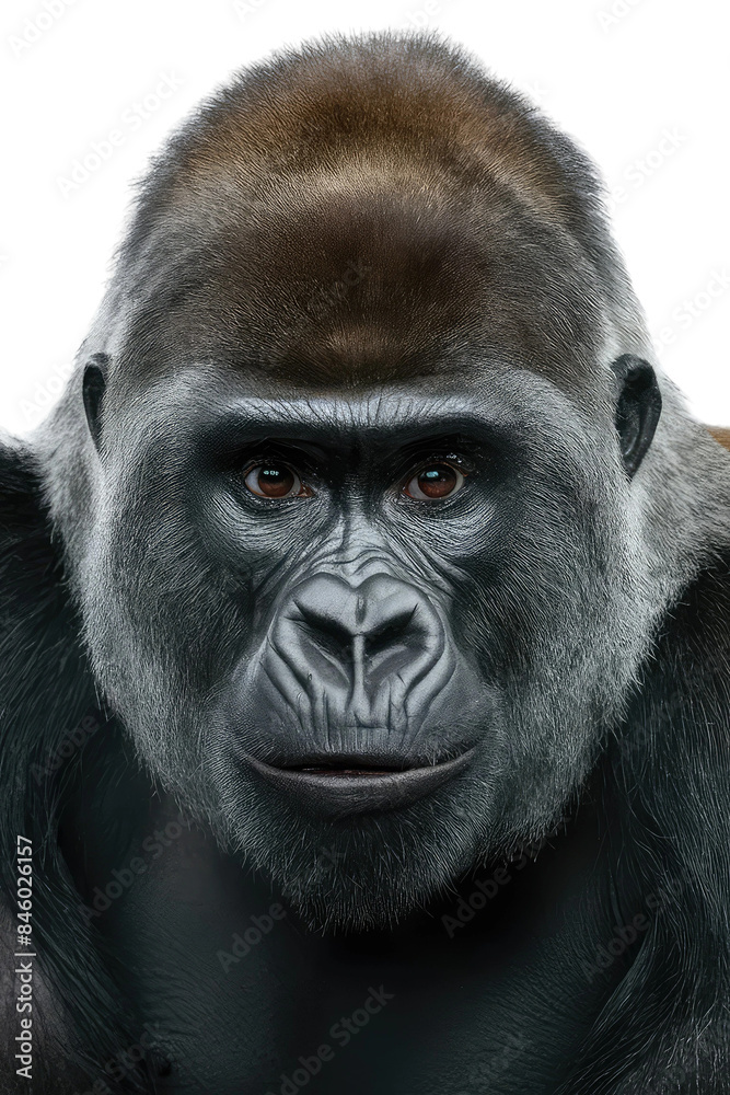 Isolated PNG Ape Wildlife, GENERATIVE AI Isolated PNG Ape Wildlife, GENERATIVE AI