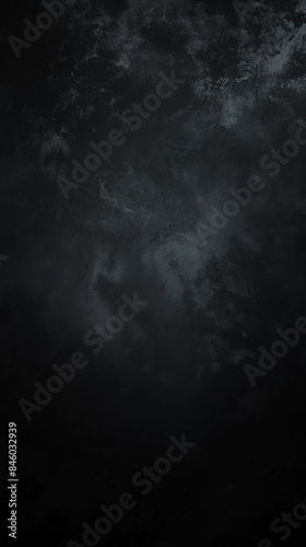 Dark texture background with black abstract wall and gray grunge pattern surface