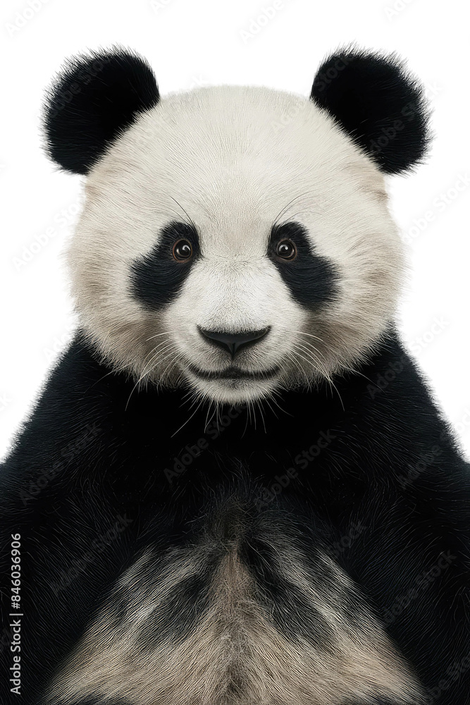 Isolated PNG Panda Wildlife, GENERATIVE AI Isolated PNG Panda Wildlife, GENERATIVE AI