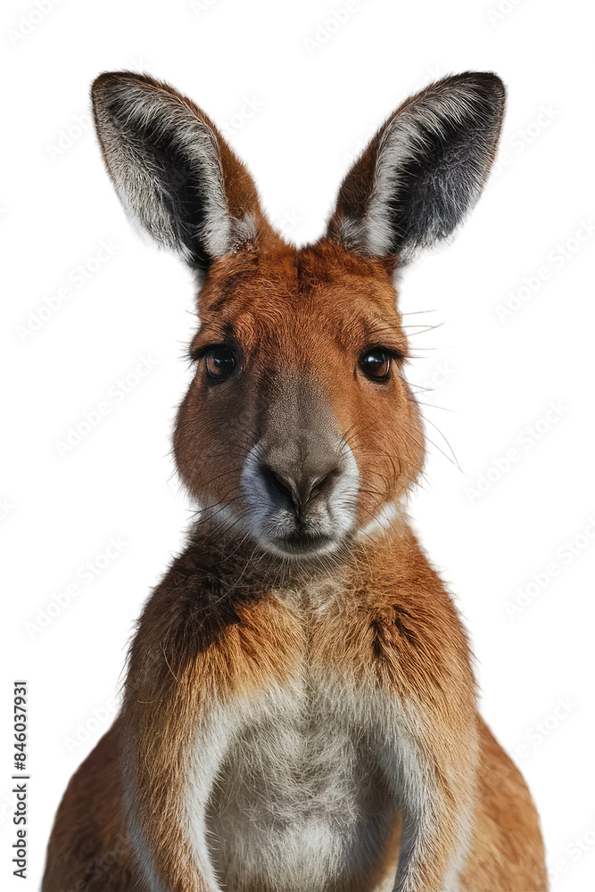 Isolated PNG Kangaroo Wildlife, GENERATIVE AI Isolated PNG Kangaroo Wildlife, GENERATIVE AI
