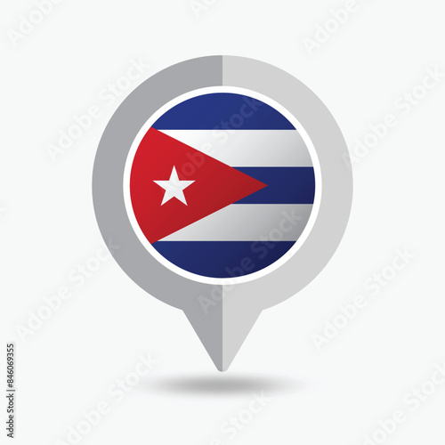 Cuba Location Pin Icon Vector Illustration Free Download Cuba Location Pin Icon Vector Illustration - GFXLoad