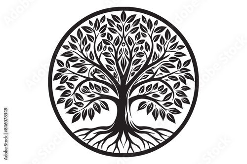 tree, nature, leaf, vector, branch, design, silhouette, illustration, plant, icon, forest, symbol, art, spring, black, season, flower, wood, decoration, growth, element, trunk, summer, environment, se