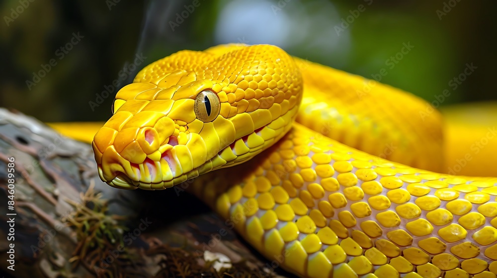 Species snake yellow anaconda warming Species snake yellow anaconda warming