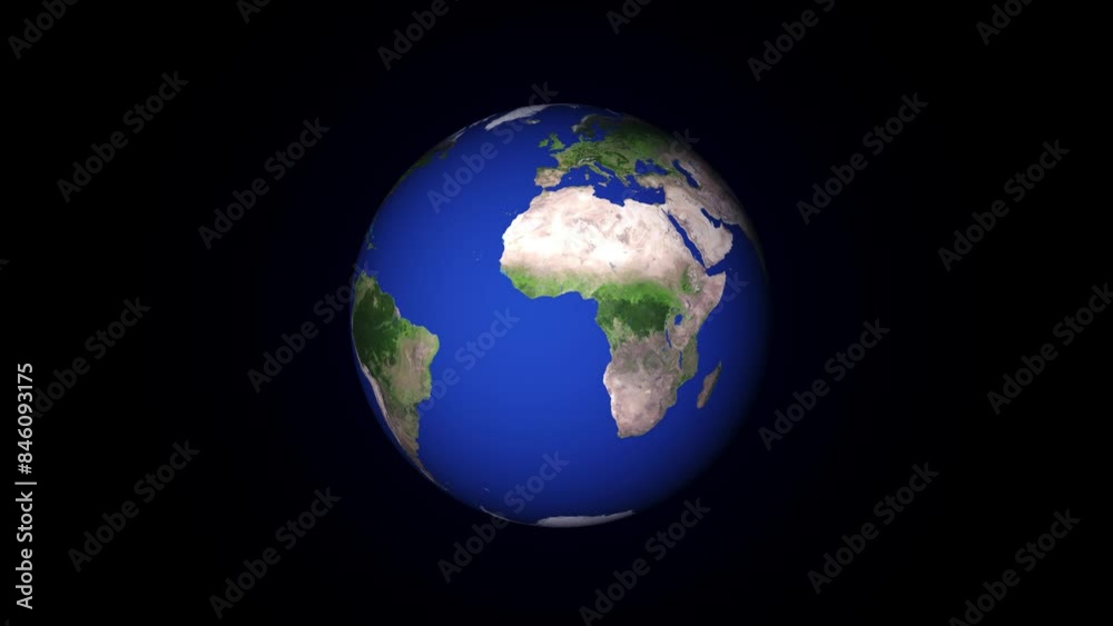Our Beautiful Blue Marble: A 3D Earth Animation (Full-Day Rotation Loop) Our Beautiful Blue Marble: A 3D Earth Animation (Full-Day Rotation Loop)