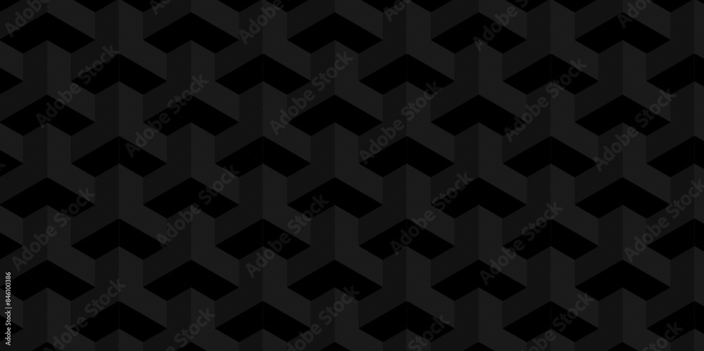	
Vector of cube geometric pattern grid backdrop triangle background. Abstract cube geometric tile and mosaic wall or grid backdrop hexagon technology. black or gray geometric block cube structure.