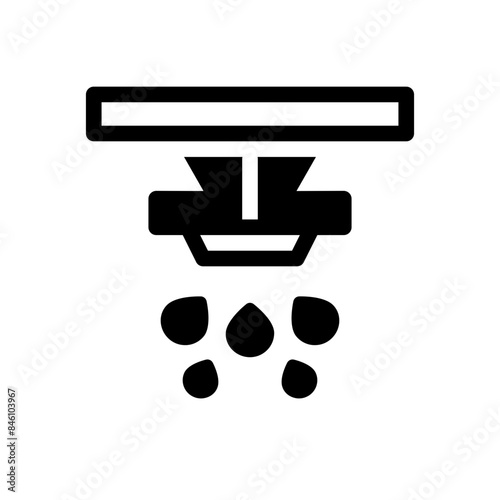 fire sprinkler icon