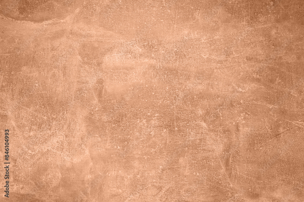 Stone surface of peach fuzz color, top view. Trendy shade of 2024 year Stone surface of peach fuzz color, top view. Trendy shade of 2024 year