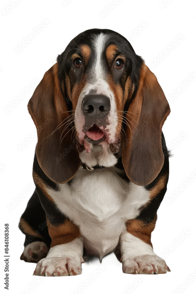 Isolated PNG Cute Dog Breed, GENERATIVE AI Isolated PNG Cute Dog Breed, GENERATIVE AI