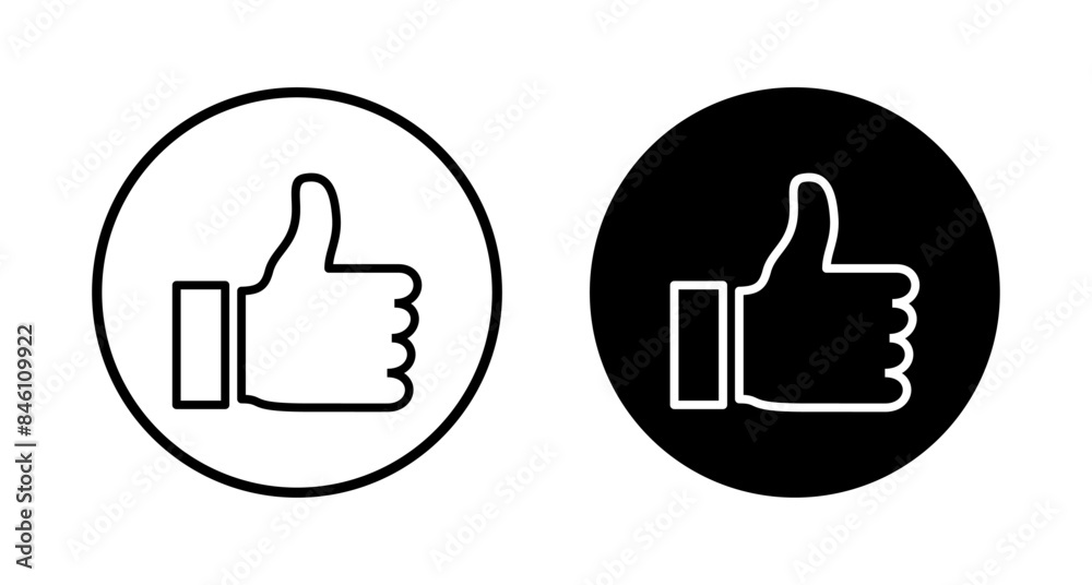 like icon vector isolated on white background. Thumbs up icon. social media icon like icon vector isolated on white background. Thumbs up icon. social media icon