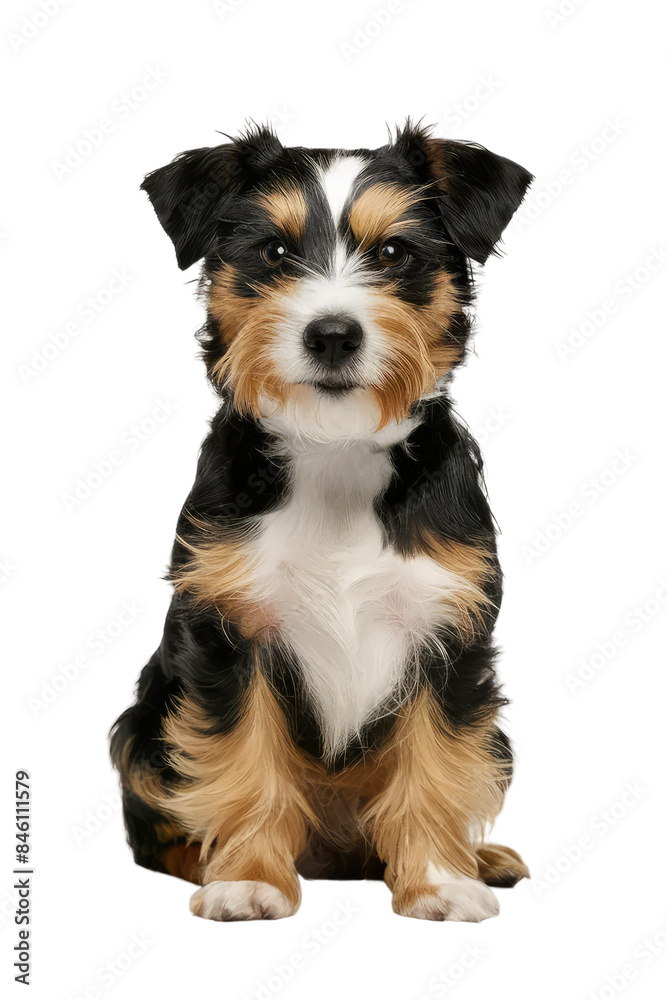 Isolated PNG Cute Dog Breed, GENERATIVE AI Isolated PNG Cute Dog Breed, GENERATIVE AI
