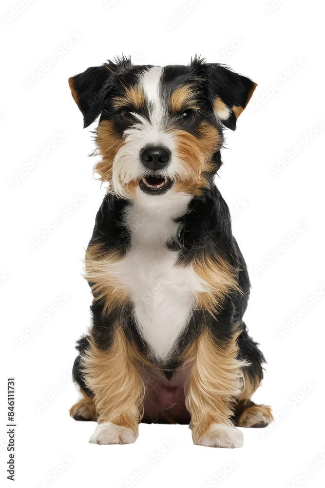 Isolated PNG Cute Dog Breed, GENERATIVE AI Isolated PNG Cute Dog Breed, GENERATIVE AI